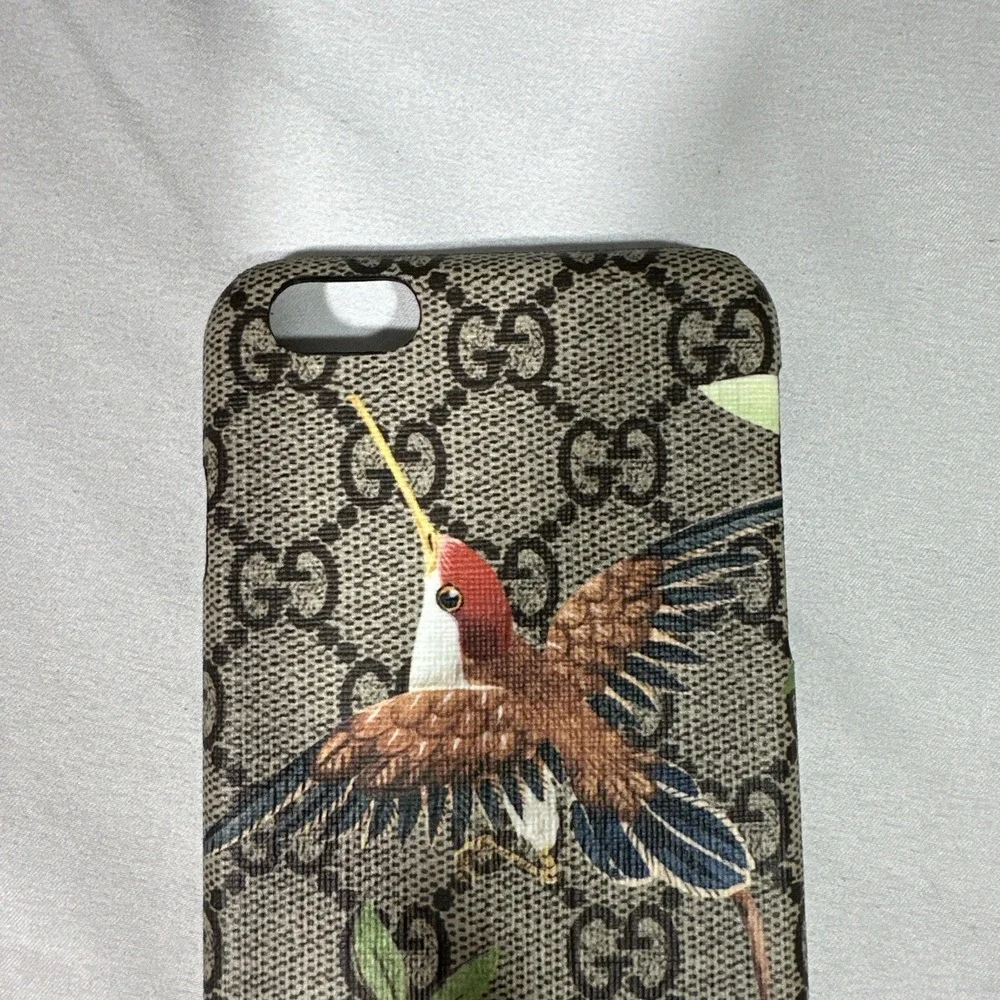 NWOB $640 Gucci [ iPhone 6 Plus/6S Plus ] Case‎ GG Monogram Beige Italy #U1560
